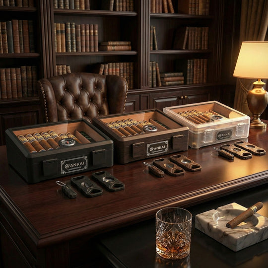The Aficionado's Arsenal: Complete Cigar Humidor Kit