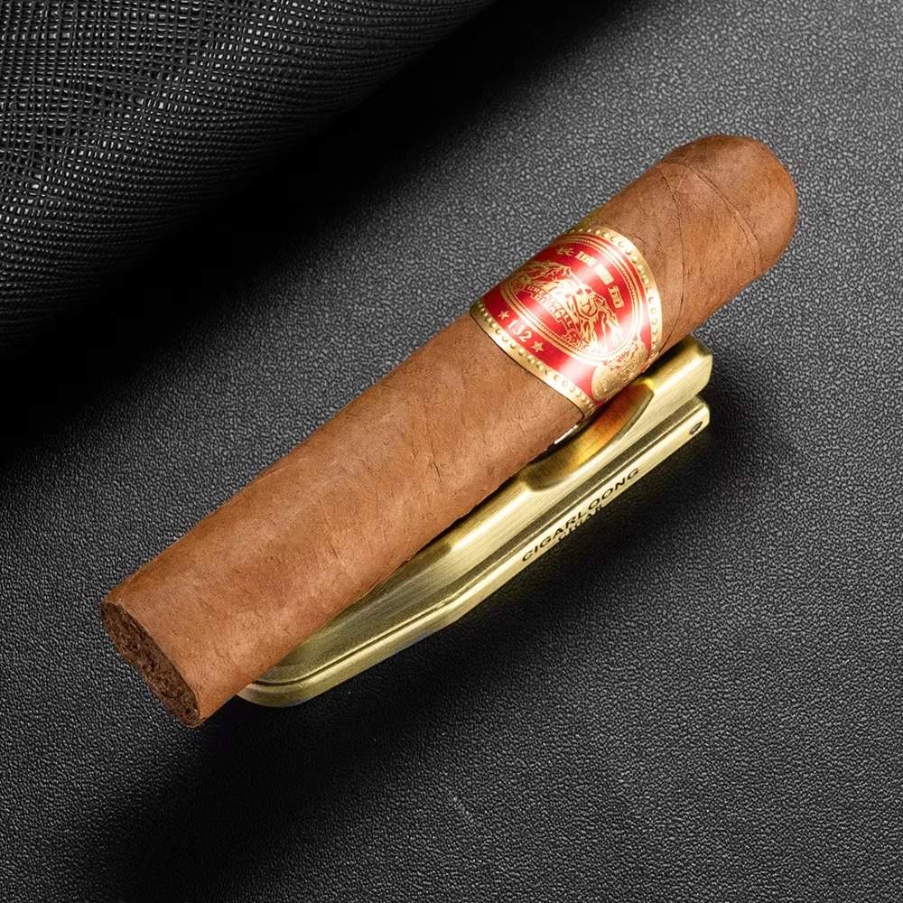 The Cypher: Triple-Caliber Cigar Punch & Stand