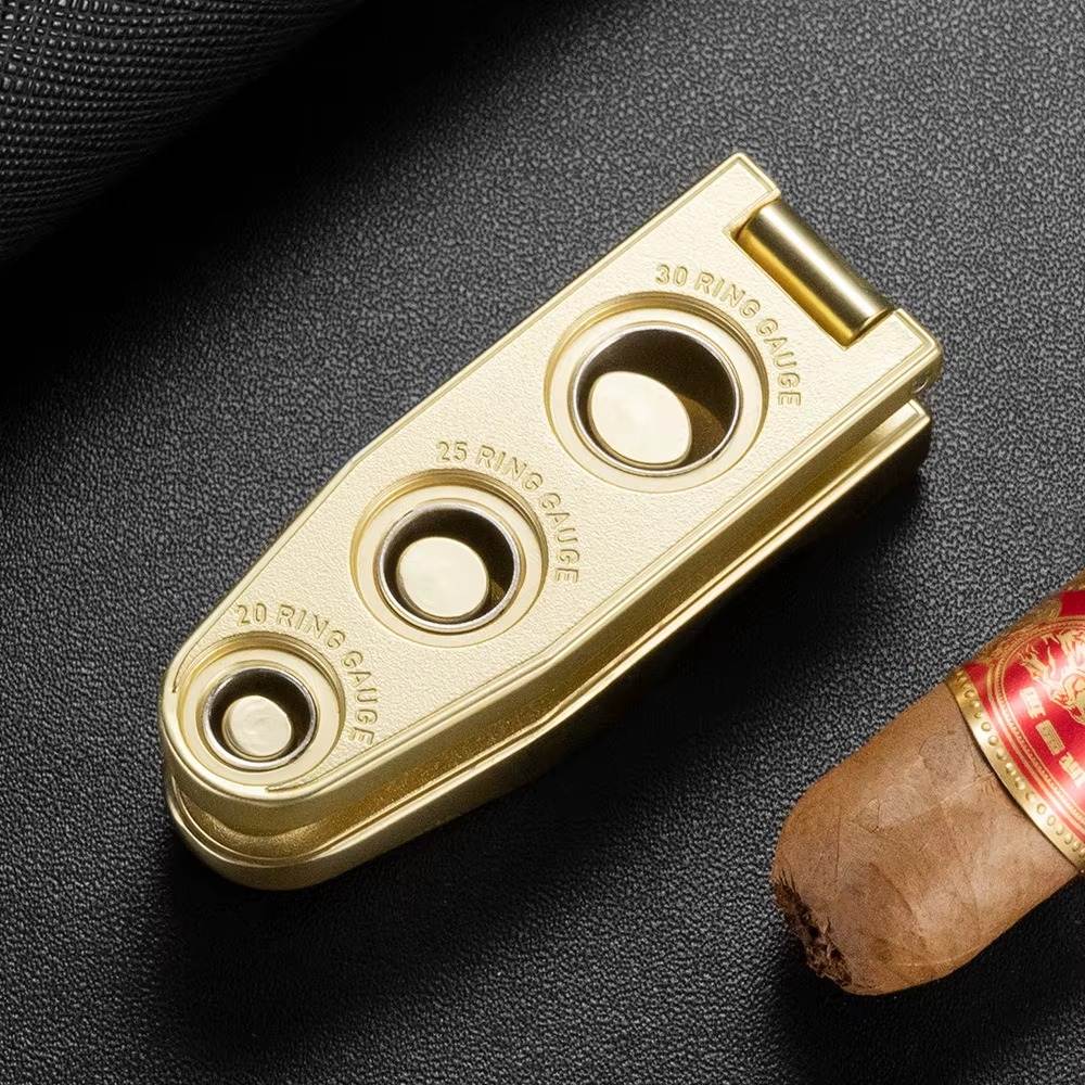 The Cypher: Triple-Caliber Cigar Punch & Stand – Fluid And Fire