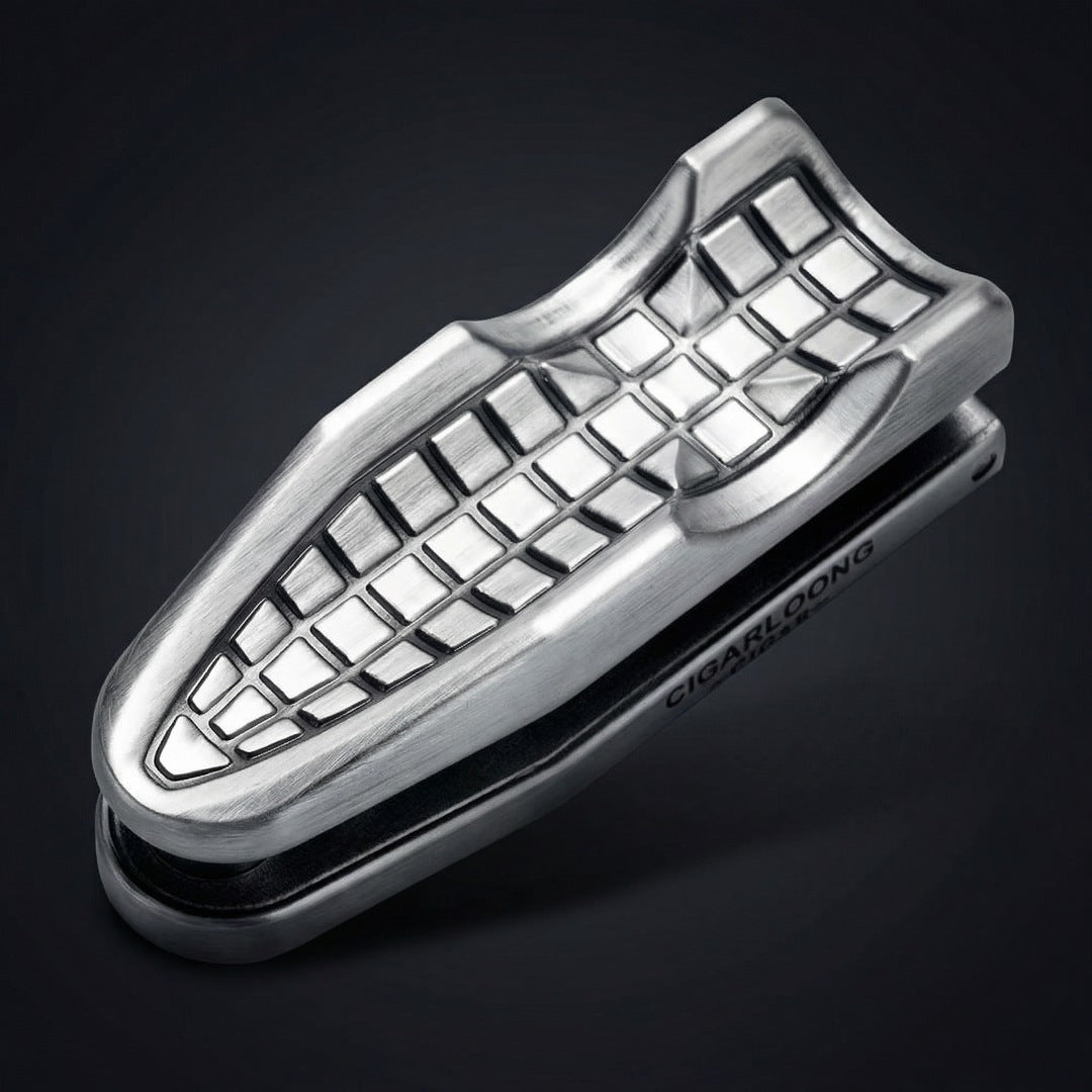 The Cypher: Triple-Caliber Cigar Punch & Stand