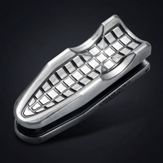 The Cypher: Triple-Caliber Cigar Punch & Stand