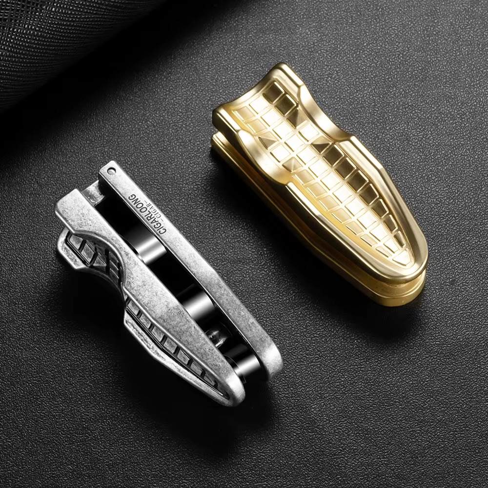 The Cypher: Triple-Caliber Cigar Punch & Stand