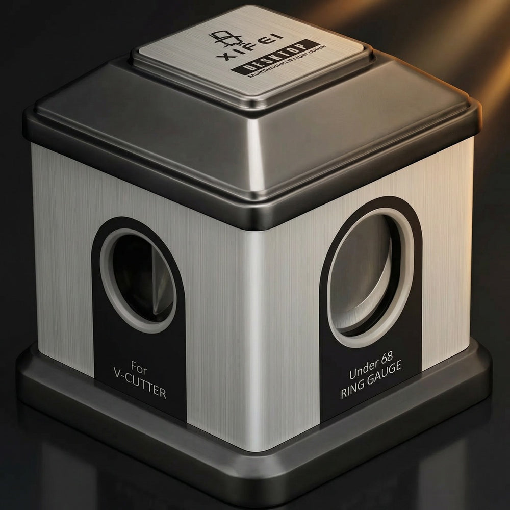 The Magistrate: 4-in-1 Desktop Cigar Cutter