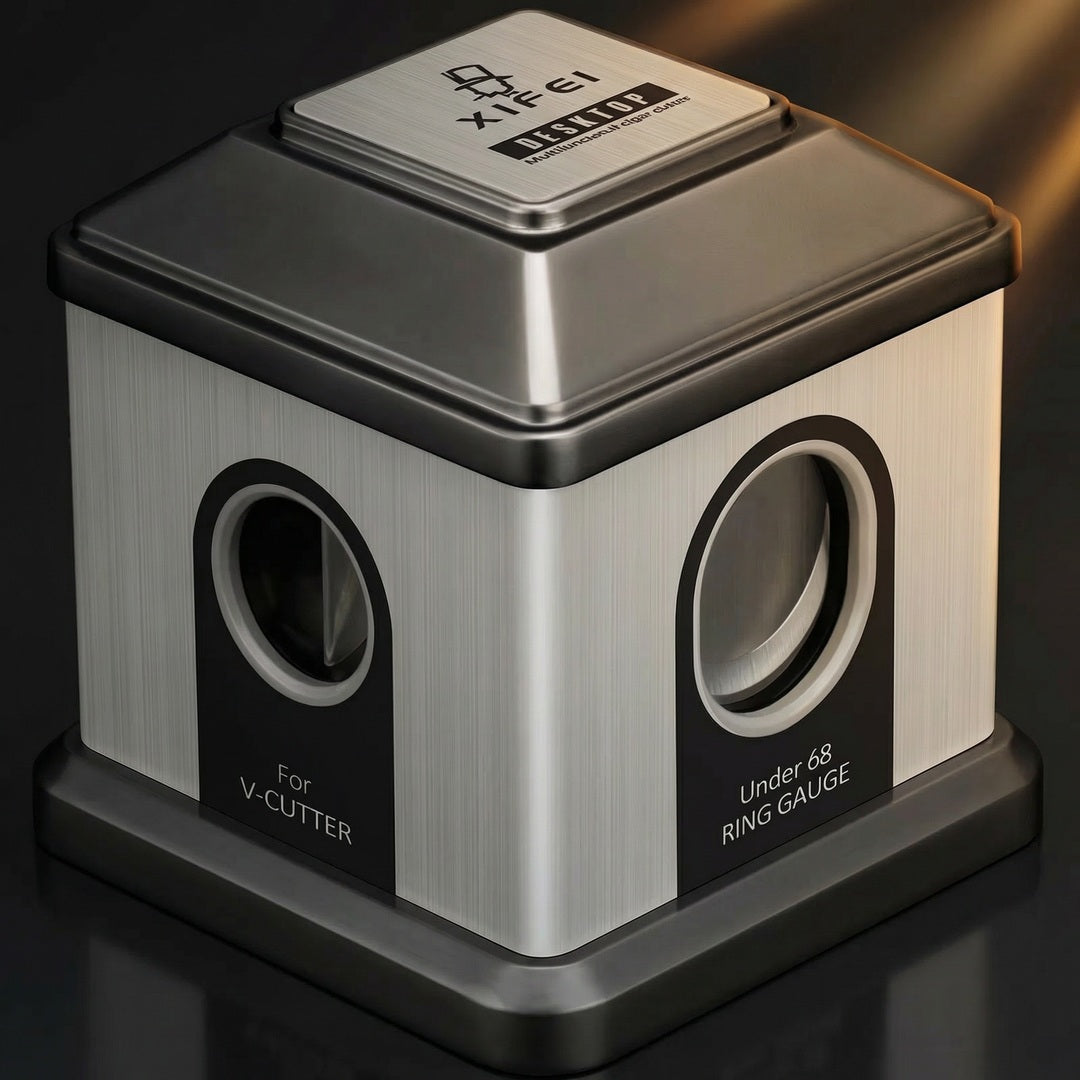 The Magistrate: 4-in-1 Desktop Cigar Cutter