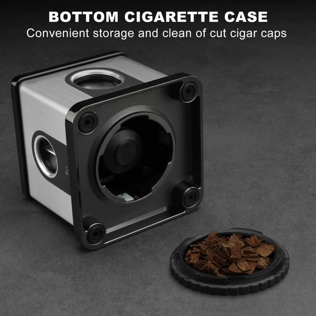 The Magistrate: 4-in-1 Desktop Cigar Cutter