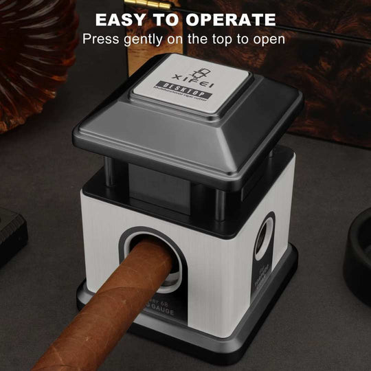 The Magistrate: 4-in-1 Desktop Cigar Cutter