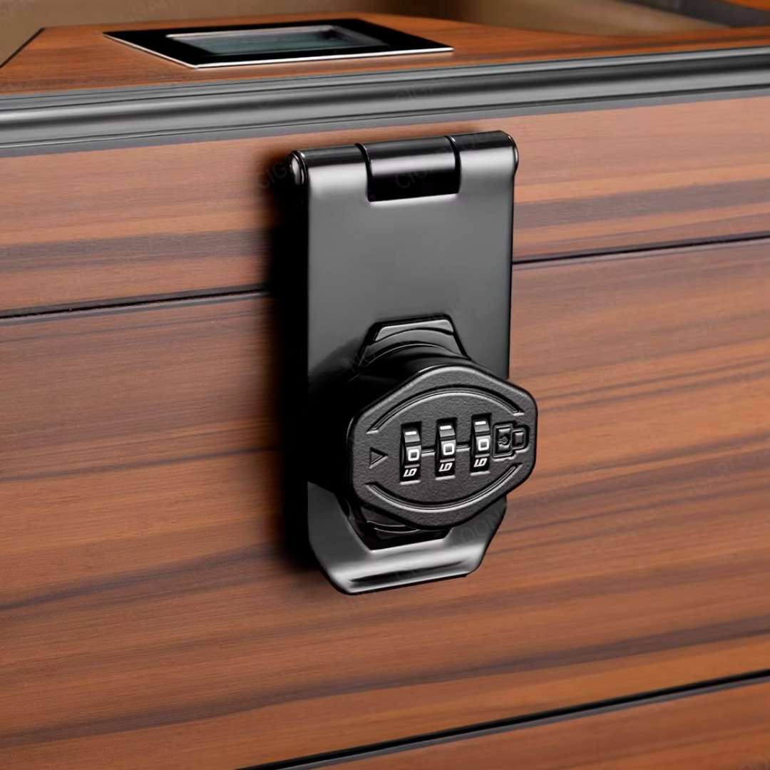 The Stronghold: Humidor & Accessory Drawer Set