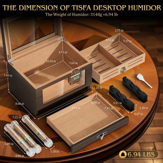 The Viceroy Humidor & Travel Set