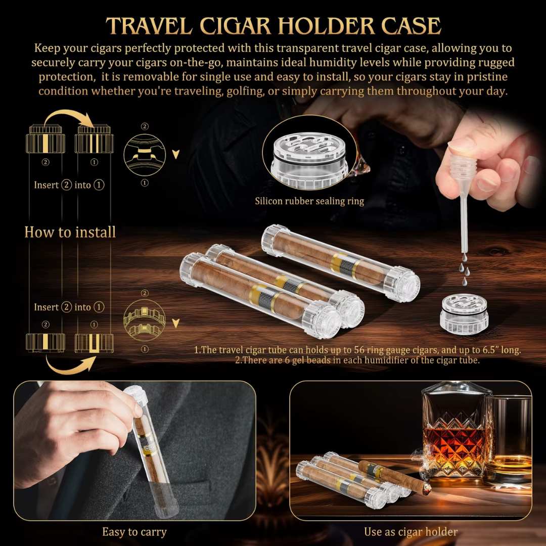 The Viceroy Humidor & Travel Set