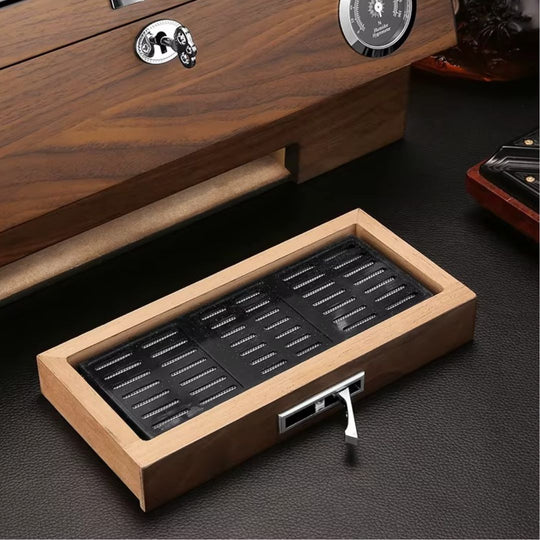 The Zenith: Glass-Top Display Humidor