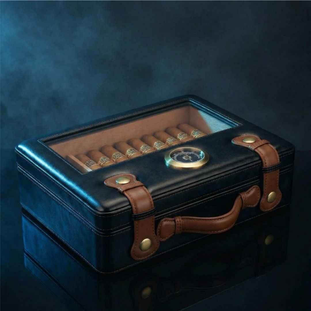 The Vista Travel Humidor - Fluid And Fire