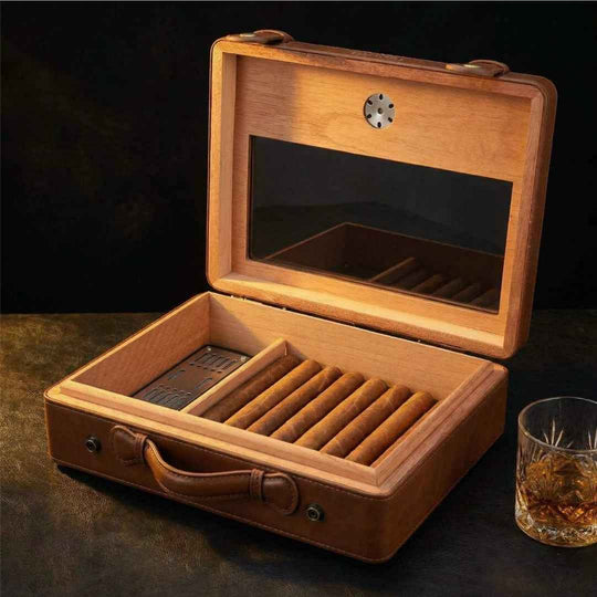 The Vista Travel Humidor - Fluid And Fire