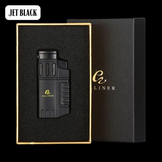 Elevate Your Flame Game: 4 Jet Refillable Torch Lighter. The BEST Lighter Brand 2022-2023. Where Portability, Unyielding Strength, and Wind-Proof Performance Converge!" - Fluid And Fire