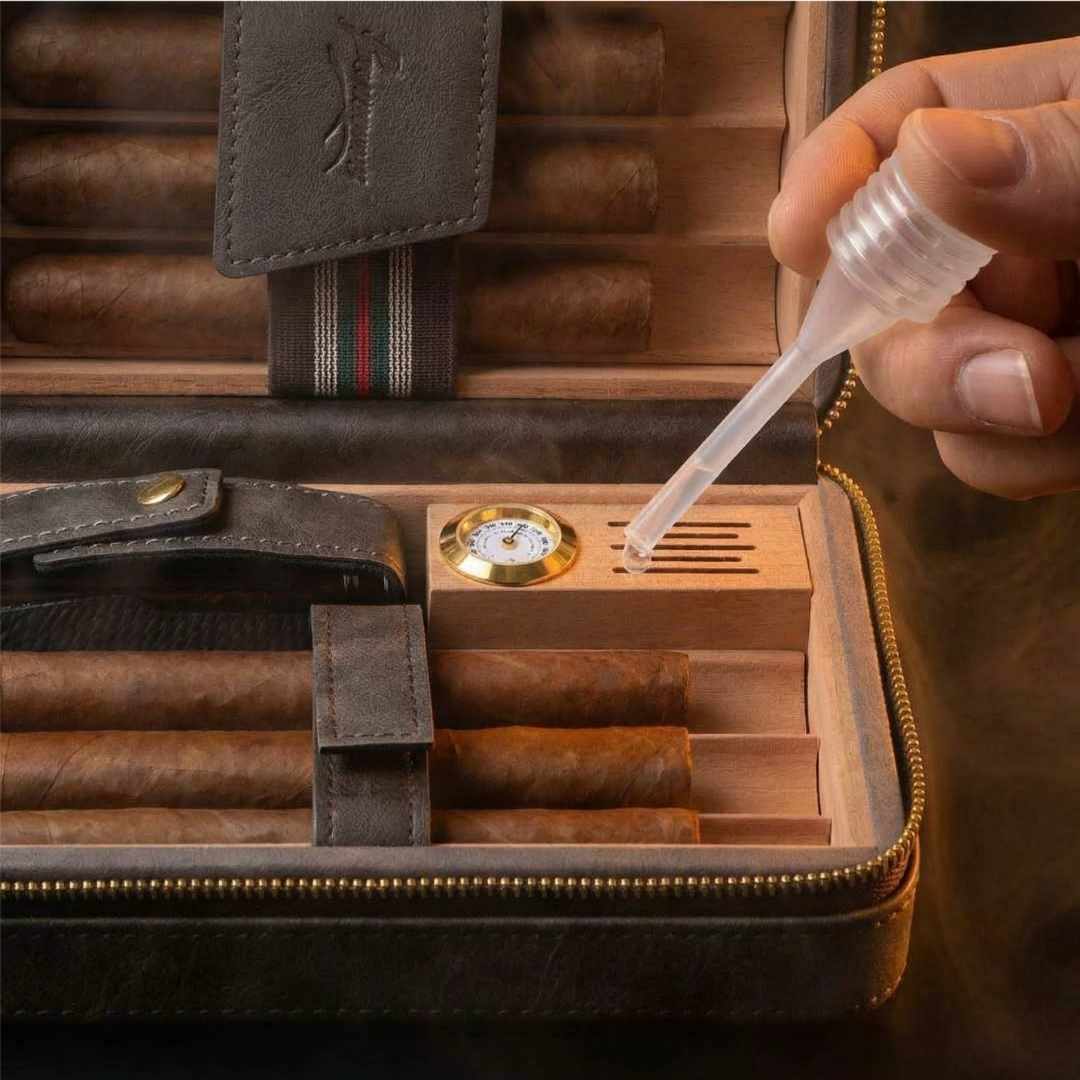 The Sojourner Humidor - Fluid And Fire