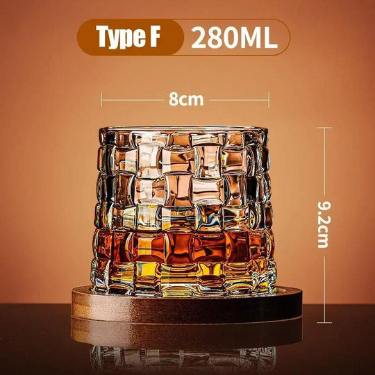 Elite Crystal Whisky Glass - Fluid And Fire