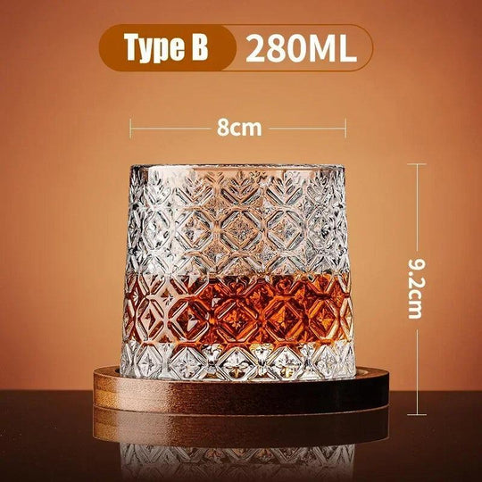 Elite Crystal Whisky Glass - Fluid And Fire