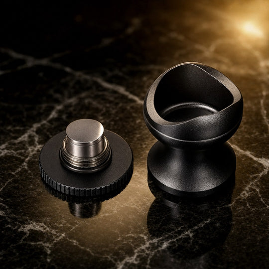 The Arbiter Metal Cigar Stand & Punch - Fluid And Fire