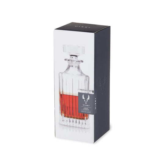 Reserve Milo Crystal Liquor Decanter - Fluid And Fire