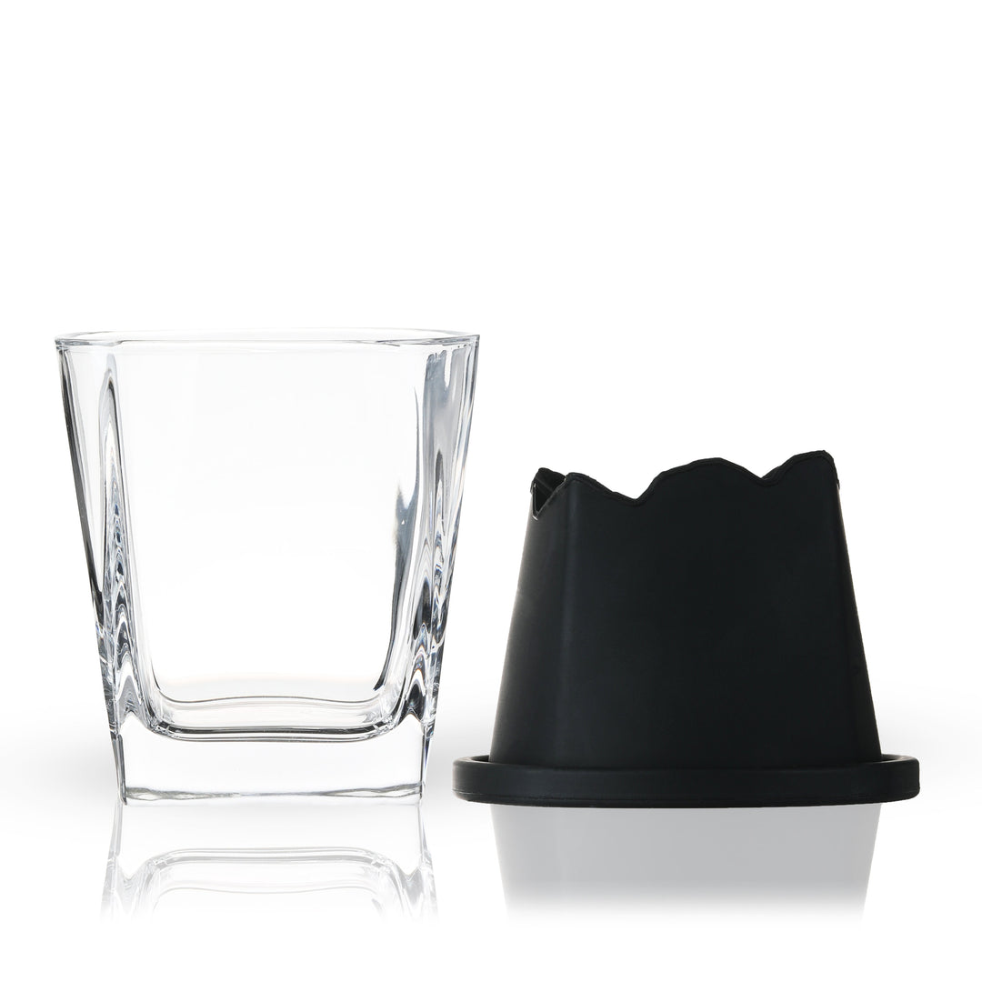 Mountain Ice Mold with Glass Set - Fluid And Fire