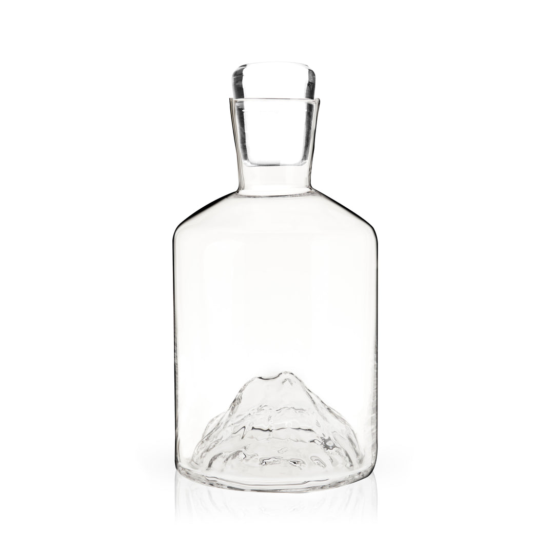 Mountain Crystal Liquor Decanter - Fluid And Fire
