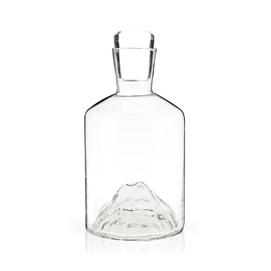 Mountain Crystal Liquor Decanter - Fluid And Fire
