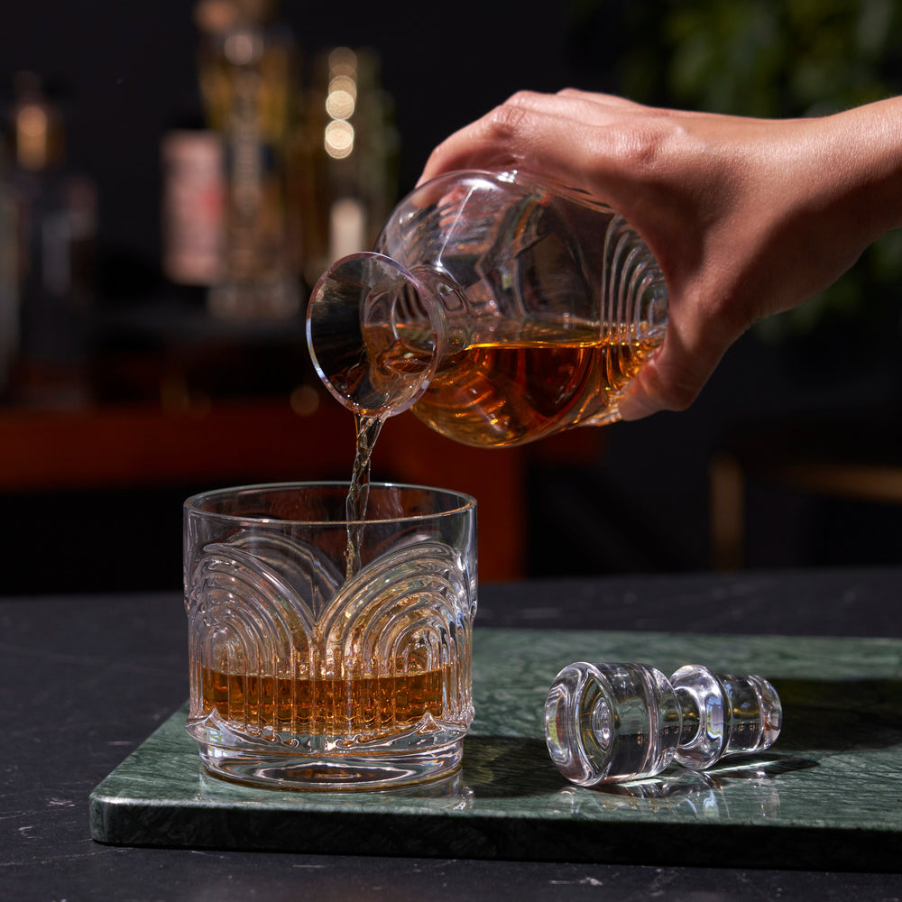 Beau Stacking Decanter Set - Fluid And Fire
