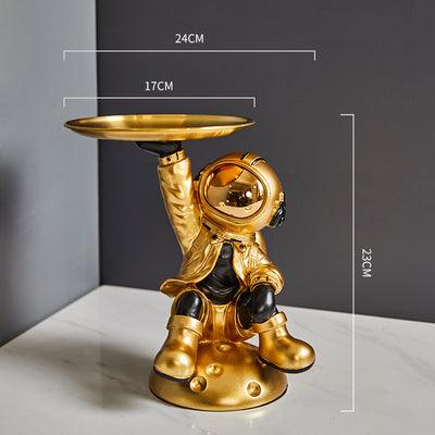 Space Man Unique Tray - Bar Decor - Home Decor - Fluid And Fire