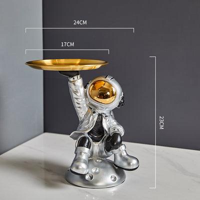 Space Man Unique Tray - Bar Decor - Home Decor - Fluid And Fire